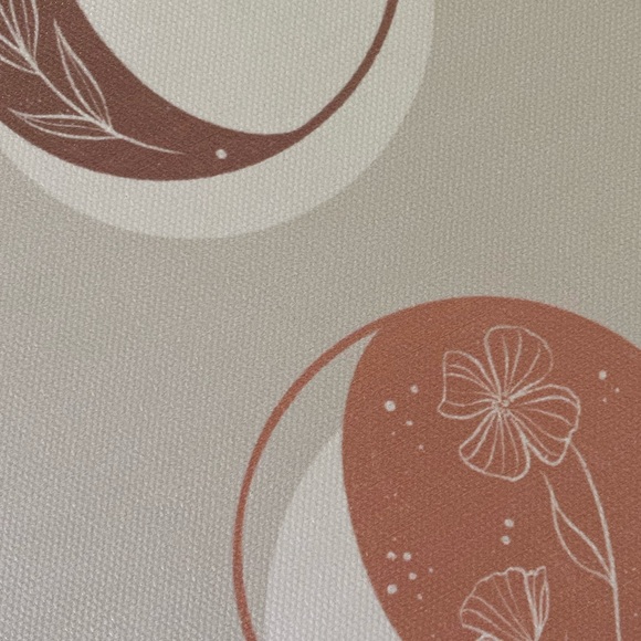 Floral Moon Phase Canvas Wall Decor - Picture 3 of 8